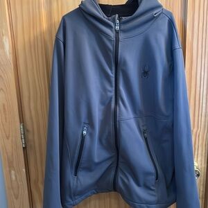 SPYDER MEN'S TRANSFORM HOODED SOFT SHELL JACKET